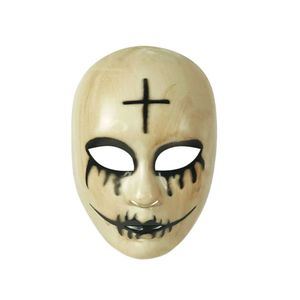 Máscara para Halloween de la Purga Cruz en la frente  - HalloweenFest