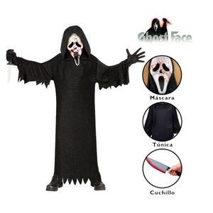 Disfraz Halloween Scream Talla M + Máscara GhostFace Sangrienta