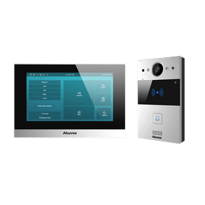 Kit Akuvox 2 Hilos Smart: Videoportero R20A y Pantalla Táctil 7" C313 Wifi