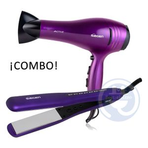 Combo Siegen Alisadora SG4750 y Secador SG3031 de 2200W