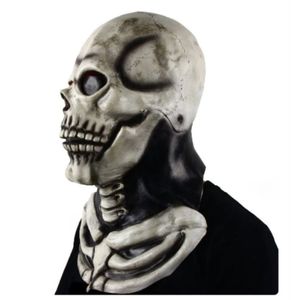 Mascara de latex Calavera con Pecho Halloween Fest
