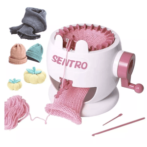 Máquina de Tejer Sentro 22 Agujas Máquinas de Telar de Tejido Inteligente Ideal para Adultos Y Niños