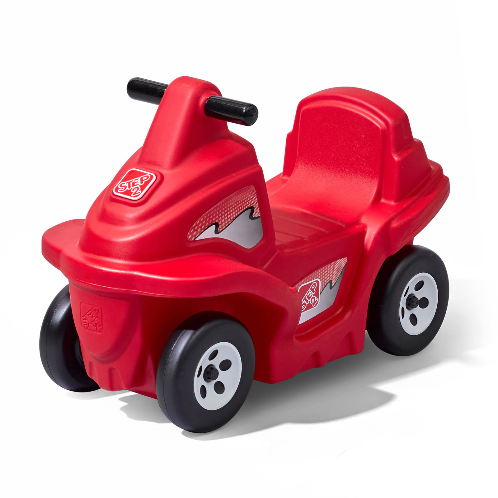 Mini Montana Rusa Step 2 Apilable con Carrito Rojo Juego de Exterior Real Plaza