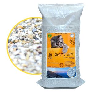 Arena Sanitaria Para Gatos Bolsa X 20kg Granulada Premium
