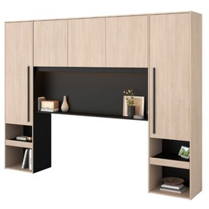 Cabecera completa moderna con organizadores Dorothy color Duna TU MESITA