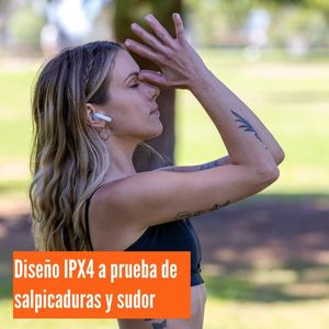 Audífono JBL Tune Flex Perfect Fit ANC IPX4 Blanco