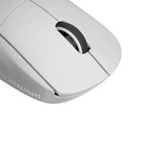 Mouse Logitech G Pro X Superlight Wireless Lightspeed Hero Blanco 25k