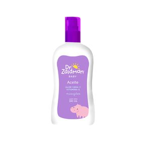 Aceite Dr. Zaidman Baby con Aloe Vera y Vitamina E - Frasco 100 ML