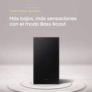 Barra de Sonido Samsung Hw-c450 de 2.1 Canales con Dts Virtual X, Subwoofer Incluido