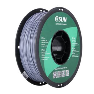 Filamento 3D PLA+ 1KG 1.75mm Esun Gris