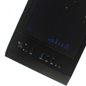 Case Halion Skull Panel De Vidrio Templado Cfuente 500w Rgb