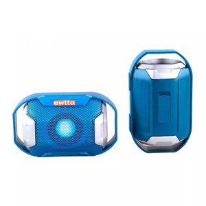 Parlante Bluetooth Ewtto 1675 X-Bass FM USB SD Recargable - Azul