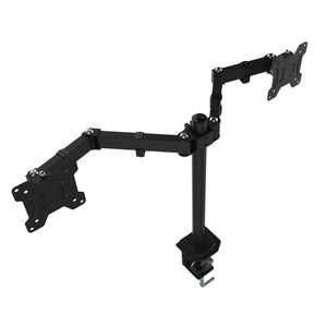 Rack Monitor 13 a 32 Pulgadas Expo Rack MD1327 Soporte de Escritorio para 2 Monitores Móvil 3 Giros