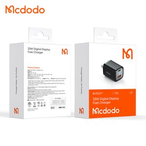 Cargador Digital Mcdodo 33W 2 en 1 Usb + Tipo C