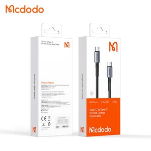 Cable Mcdodo Carga Rápida 65W Tipo C a Tipo C 1.5m