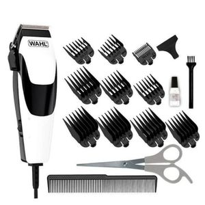 Maquina de cortar cabello Wahl Quick Cut Kit 16 Piezas - Blanco/Negro.
