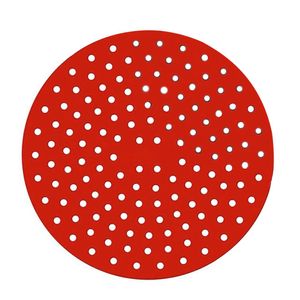 Alfombra Protectora de Silicona Redonda para Air Fryer