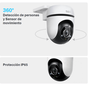 Cámara de Seguridad para exterior con rotación 360° Tapo C500  Tp Link
