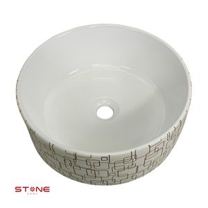 Lavamanos Mod.Circular Minimalista Lewis Stone