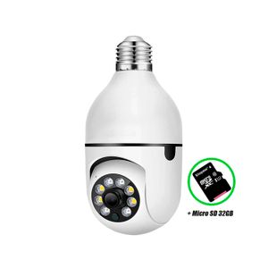 Cámara Seguridad Foco 180 WiFi Full HD Micro SD 32GB