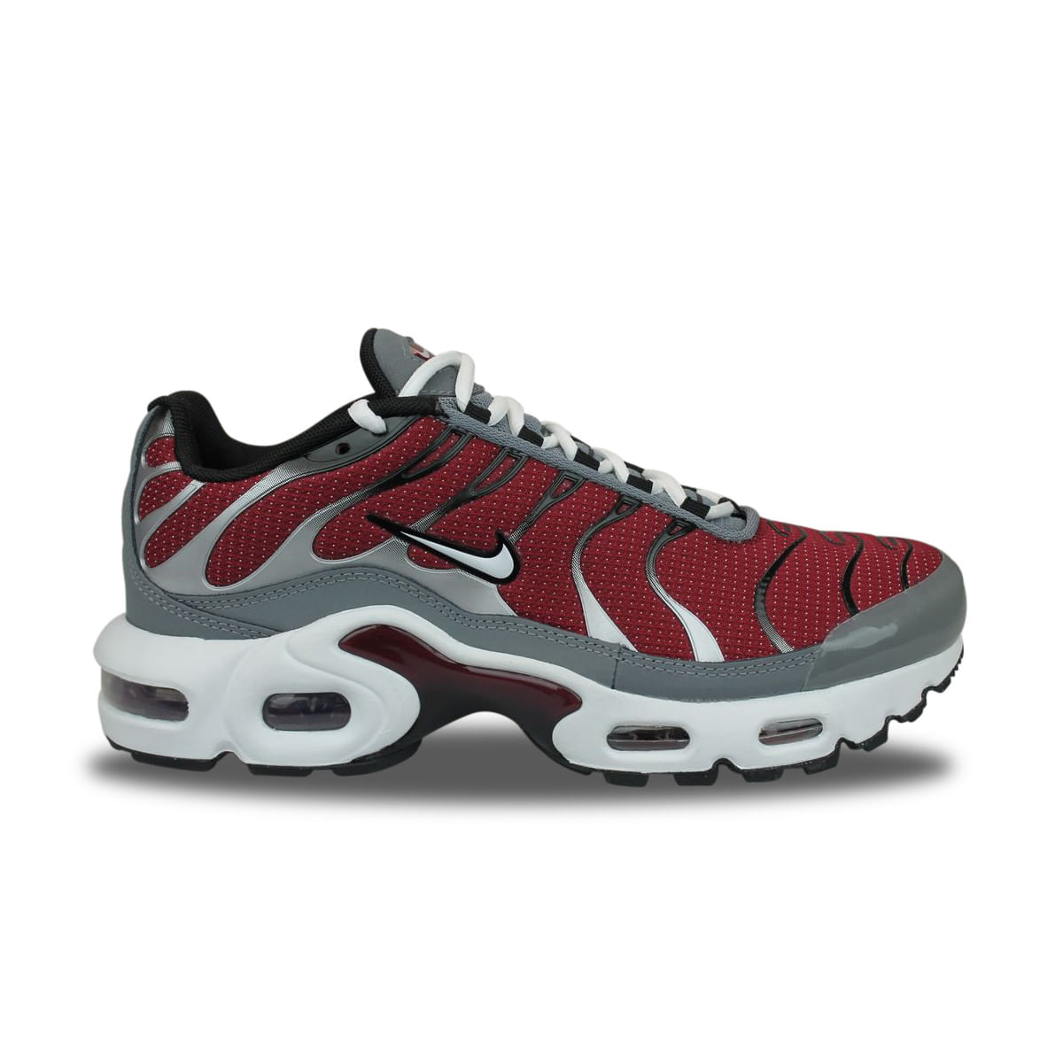 Zapatillas Nike Nino AIR MAX PLUS BG CD0609 602 Color Guinda Talla 38.5 1000992814