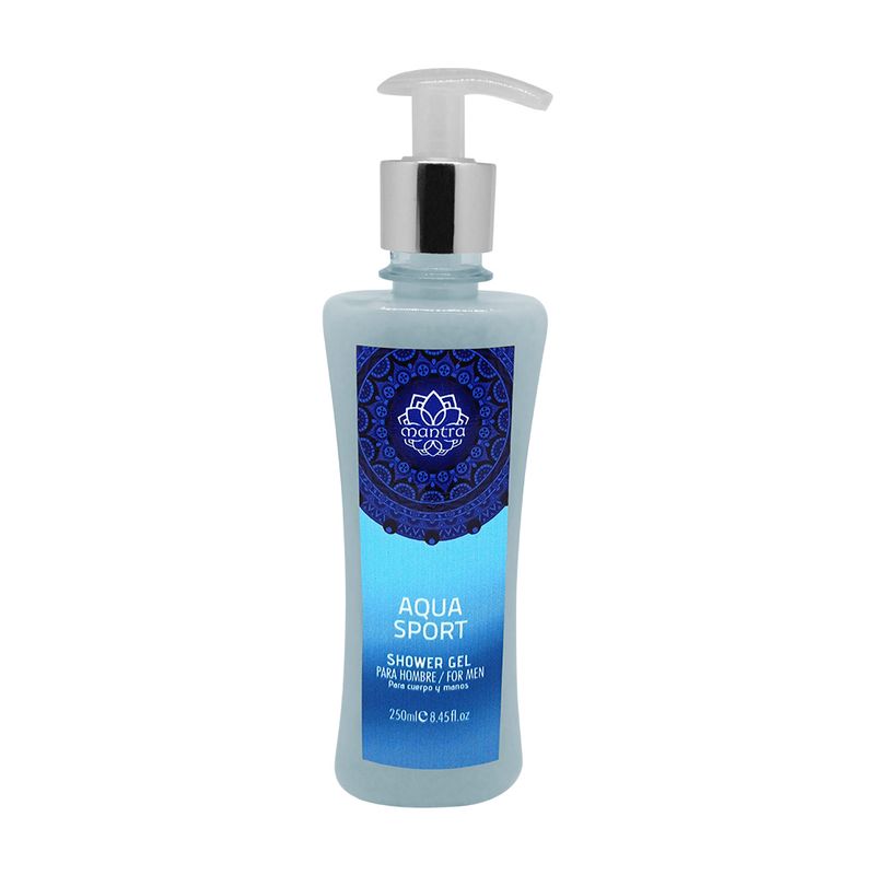 Shower Gel para Hombres Aqua Sport Mantra 250ml Real Plaza
