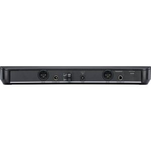 Sistema de Micrófono Inalámbrico Shure Blx188 Cvl de Doble Canal con Micrófono de Solapa Cardioide