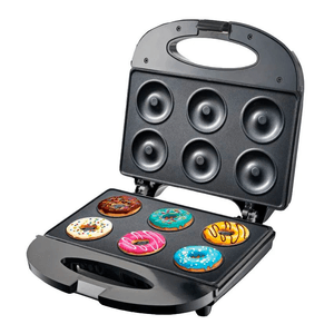 Máquina para Hacer Donuts Hornillo de 6 Rosquillas Mini Donas