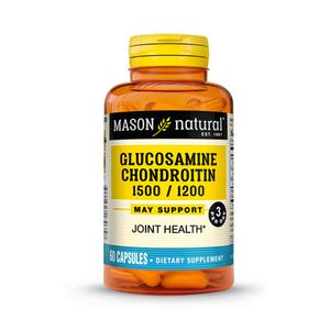 Glucosamina Condroitina - Mason Natural x 60 cápsulas
