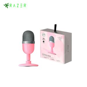 Microfono Razer Seiren Mini Usb Streaming Supercardioide Quartz