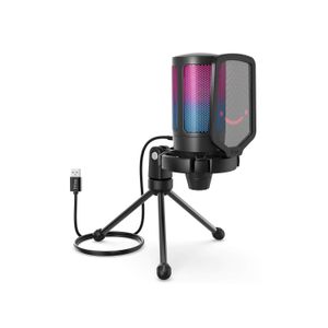 Micrófono Fifine Ampligame A6V Black