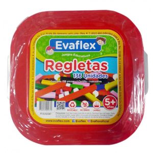 Juego Didáctico Regletas X136 Evaflex