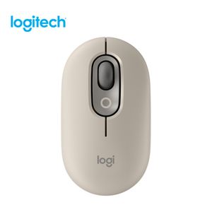 Mouse Logitech Pop Bluetooth Miss Sand Gray