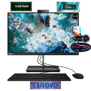 All In One Lenovo ThinkCentre Neo 30A 22 GEN 3 21.5″ Fhd Intel Core i5-1240P 8GB 1TB HDD+256GB SSD