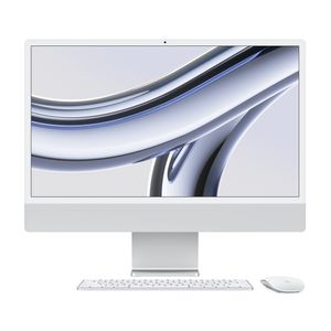 iMac M3 chip with 8‑core CPU,8‑core GPU,and 16‑core Neural Engine-Silver/16GB Y 512GB