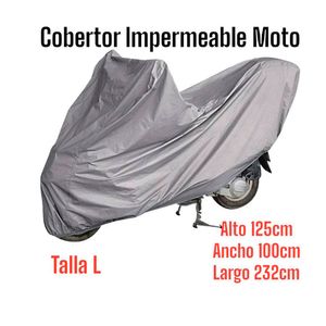 Forro Cobertor para Moto Impermeable Talla L