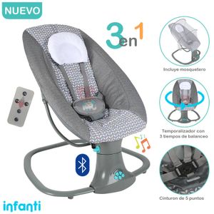Silla Nido 3 en 1 Infanti Deluxe 08103 Gris