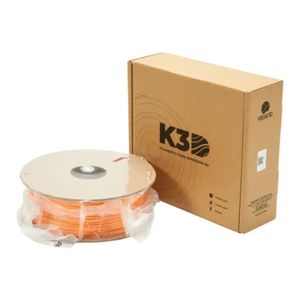 Filamento K3D PLA Anaranjado Mate 175mm 1Kg