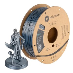 Filamento PolyLite PLA Cromo Sedoso 1.75mm 1Kg