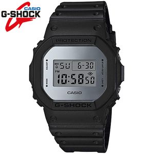 Reloj Casio G-Shock DW5600BBMA-1 Luz De Fondo Acuático Negro Plateado