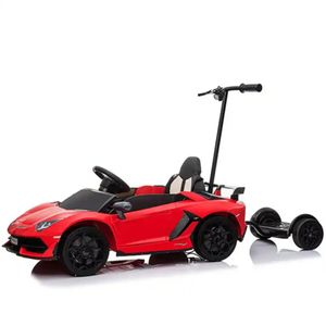 Carro a Batería para Niño y Adulto «AVENTADOR» Licensed Rojo