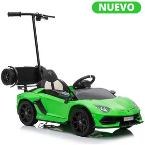 Carro a Batería para Niño y Adulto «AVENTADOR» Licensed Verde