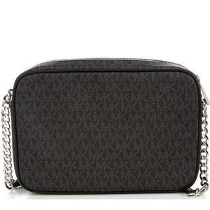 Cartera Crossbody Michael Kors Jet Set - Negro