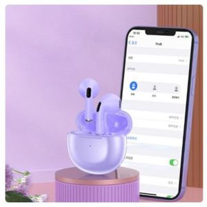 Air Inpods PRO 6 Morado  Audífono Bluetooth Inalámbrico