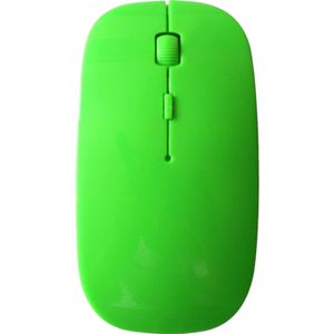 Mouse Inalámbrico Slim 4D Grande Standard - Verde claro
