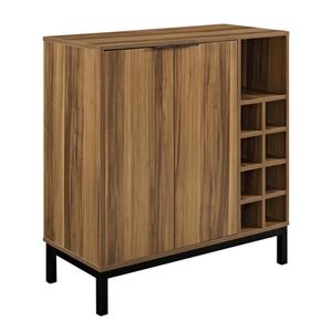 Mini Bar Moderno Hibiki Marron R&R MUEBLES