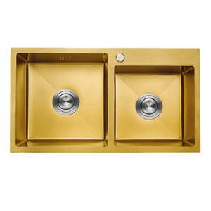 Lavadero de cocina Dorado 2 Pozas XM UD07-8245