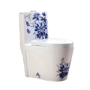 Inodoro Exclusivo con Diseño de Flores XM IN8835FAZ