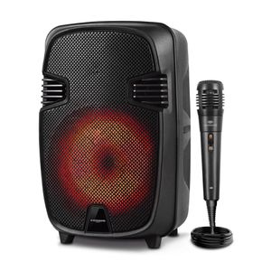 Parlante Portatil Bluetooth Led Bristol 8" EV1000 Eversound