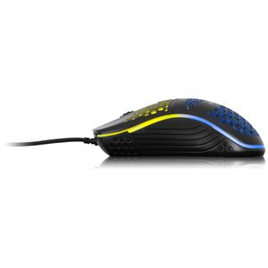 Mouse Gamer LED USB Geox Black Ekm121 Enkore